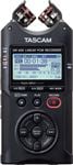 TASCAM DR-40X Four Track Handheld Recorder And USB Interface Front View